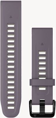 Garmin QuickFit® 20 Strap Only Deep Orchid/Light Sand Silicone 010-13279-06