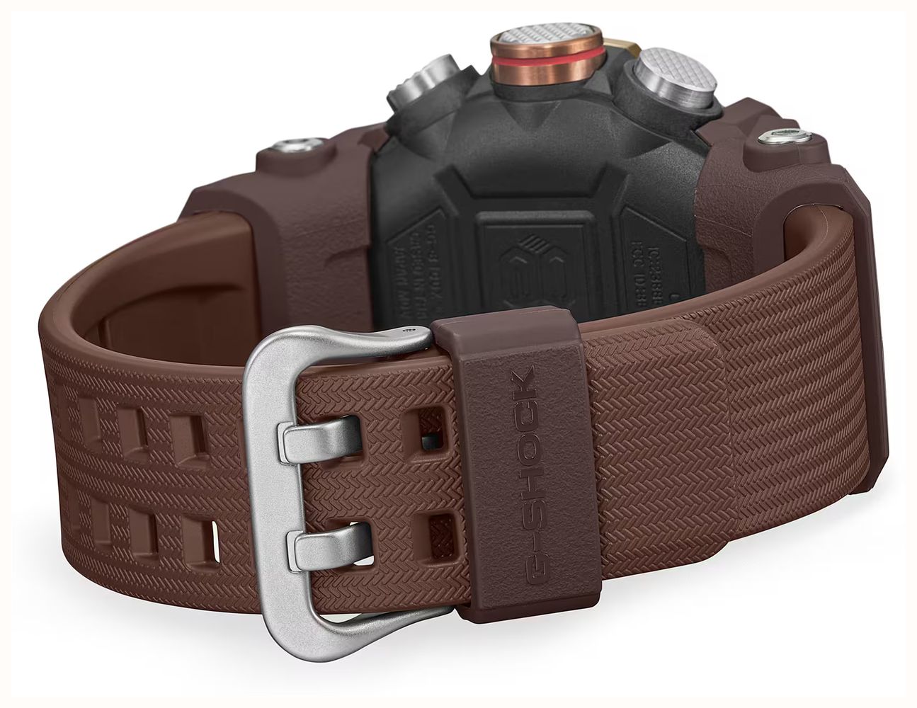 Casio G-Shock Mudmaster MASTER IN HORIZON GOLD (51.3mm) Black Dial / Brown Resin Band Watch GG-B100XMH-5AER - alternate view 6