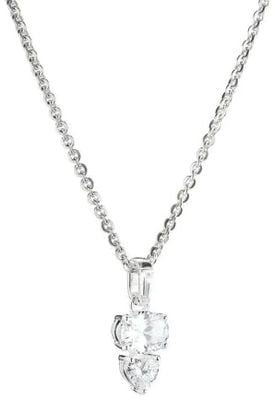 Thomas Sabo Silver Necklace With Oval And Heart Zirconia Stones KE2363-051-14-L45V
