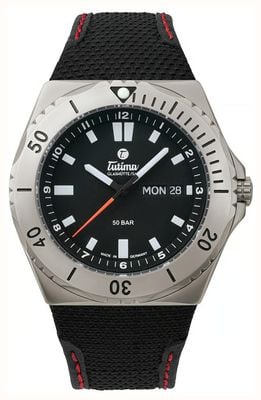 Tutima Glashütte M2 Seven Seas Automatic (44mm) Velvet-Black Dial / Black Kevlar Strap 6151-01