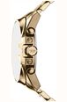 Diesel Mega Chief Slim Gold Plated Bracelet Blue Dial DZ4736 - alternate view 3