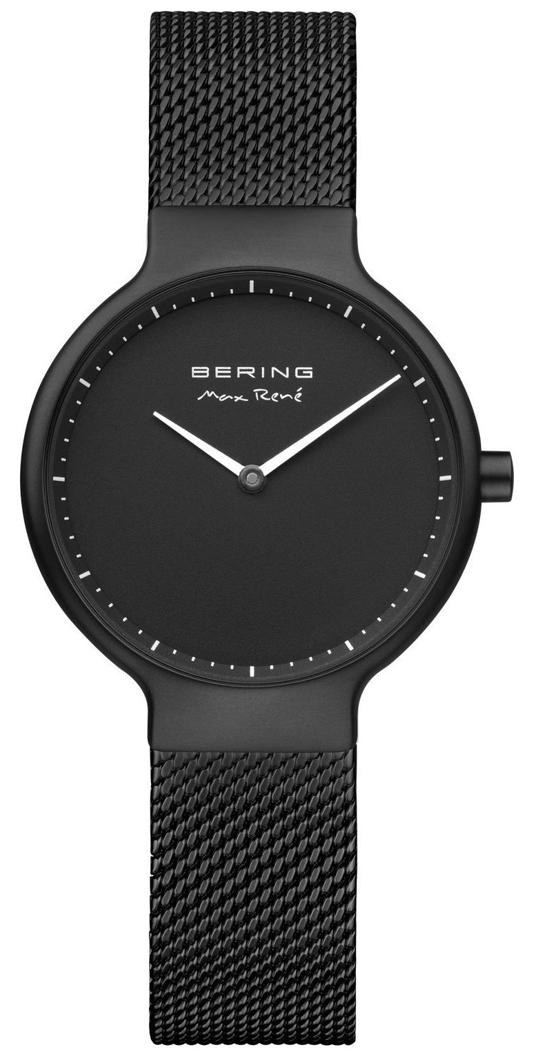 Bering 15531-123 Max René Black Matte Dial And Black IP Watch