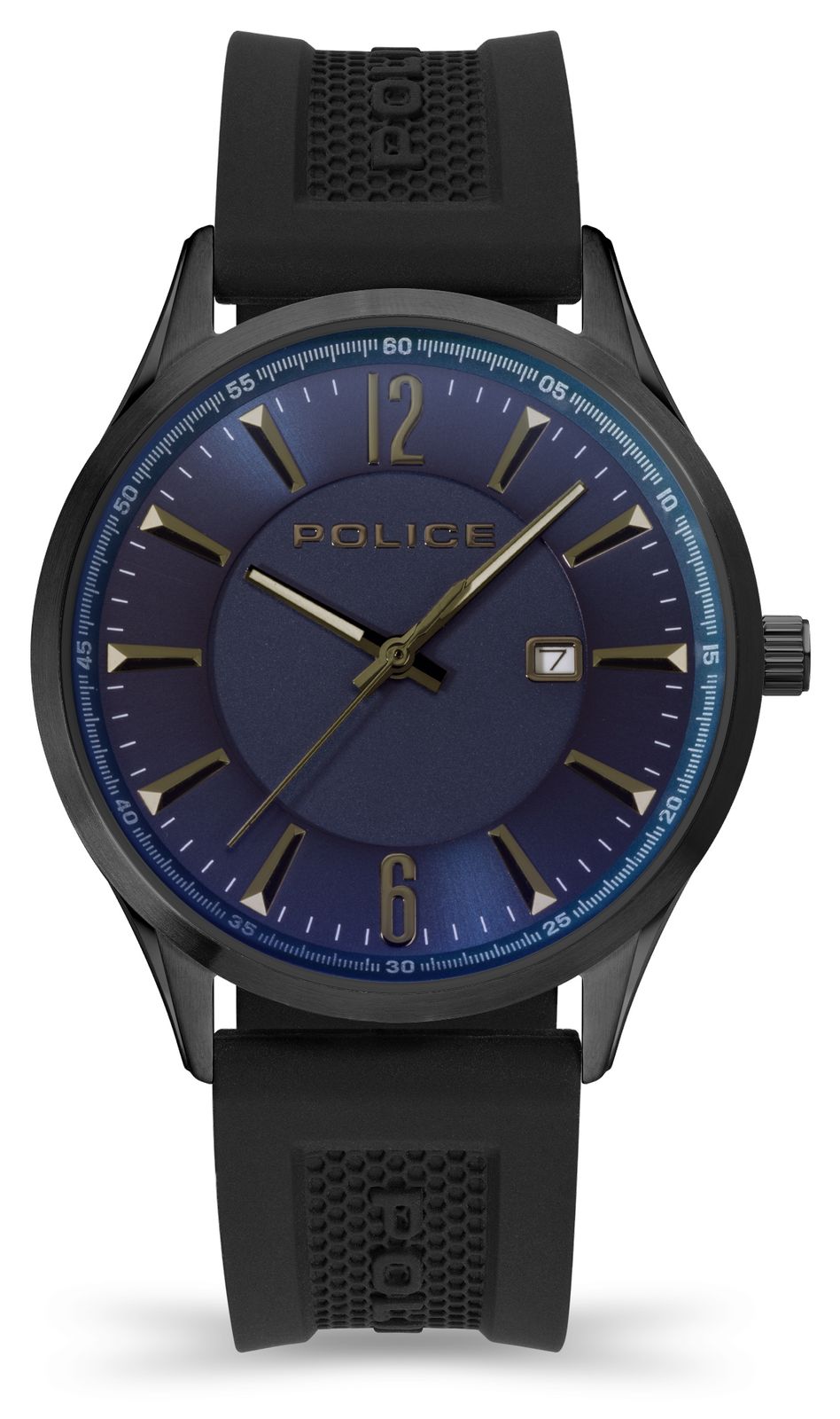 Police PEWJN2194440 LASER Quartz (44mm) Dark Blue Dial / Watch