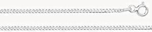 Silver Flat Curb Fine Chain G1325/20