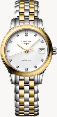 LONGINES Flagship Classic Automatic (26mm) White Dial / Two-Tone Stainless Steel Bracelet L42743277