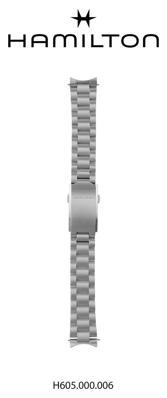 Hamilton Straps H695000006 Khaki Field Expedition Stainless Watch