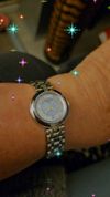 Customer picture of Tissot Bellissima Small Lady | Blue Mother Of Pearl Dial | Stainless Steel Bracelet T1260101113300