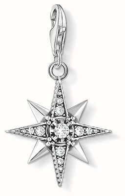 Thomas Sabo | Royalty Star | Blackened Sterling Silver | Zirconia | 1756-643-14