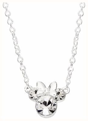 Disney Minnie Mouse April Cz Birthstone Silhouette Necklace N905424SAPRL-16.PH