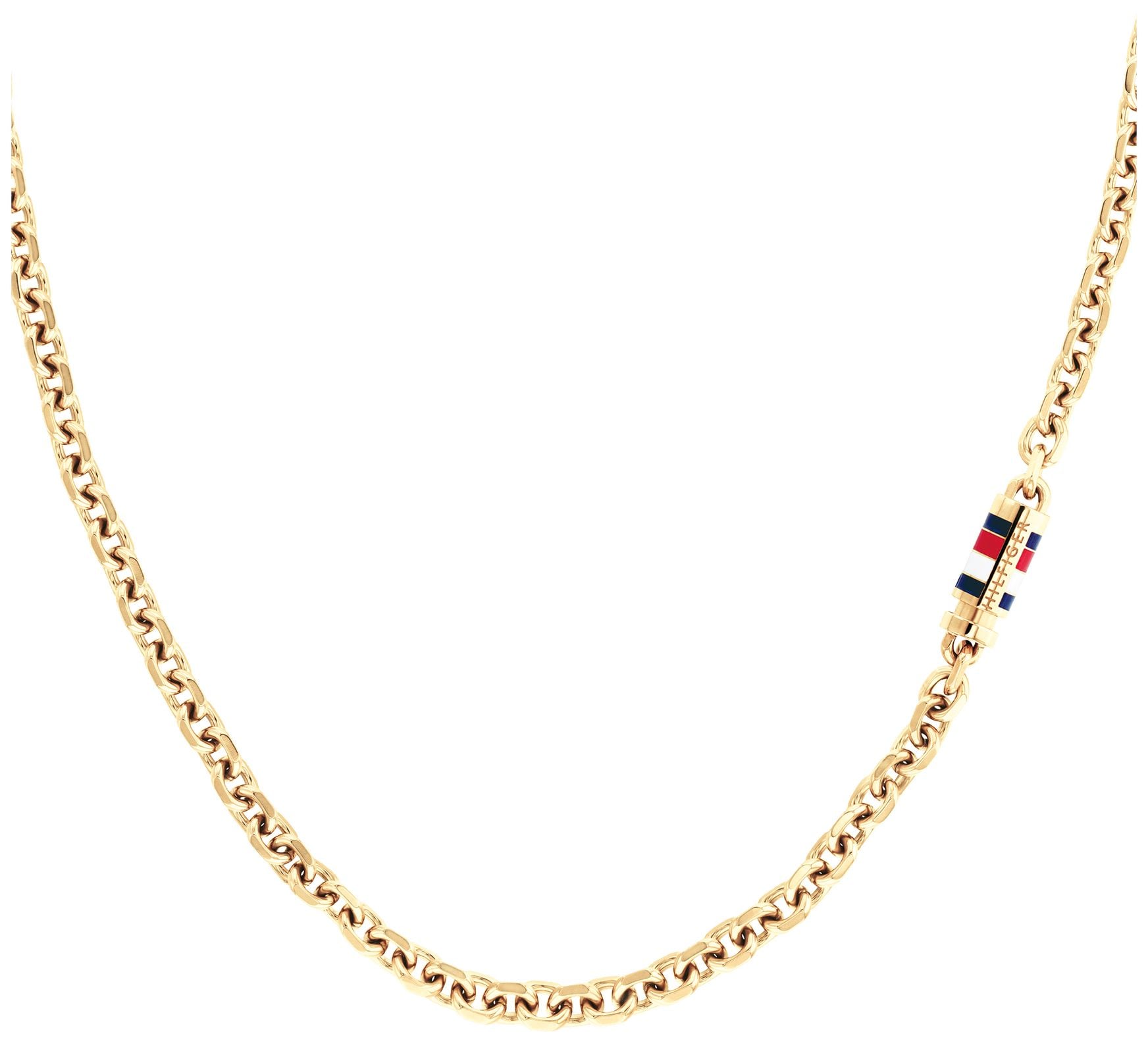 Tommy Hilfiger 2790651 Men's Bruce Chain Necklace Gold Jewellery