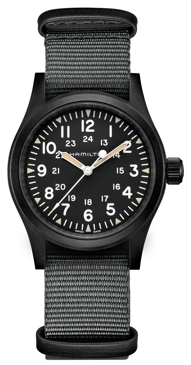 Hamilton H69409930 Khaki Field Mechanical *Disclosure Day - Watch