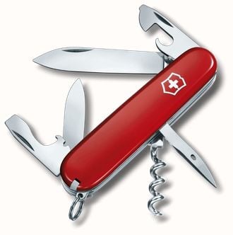 Victorinox Spartan Swiss Army Knife (9cm) - Red VICTORINOXPENKNIFE
