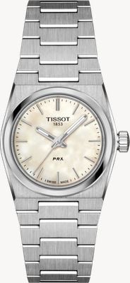 Tissot PRX Quartz (25mm) Mother of Pearl Dial / Stainless Steel Bracelet T1370101111100