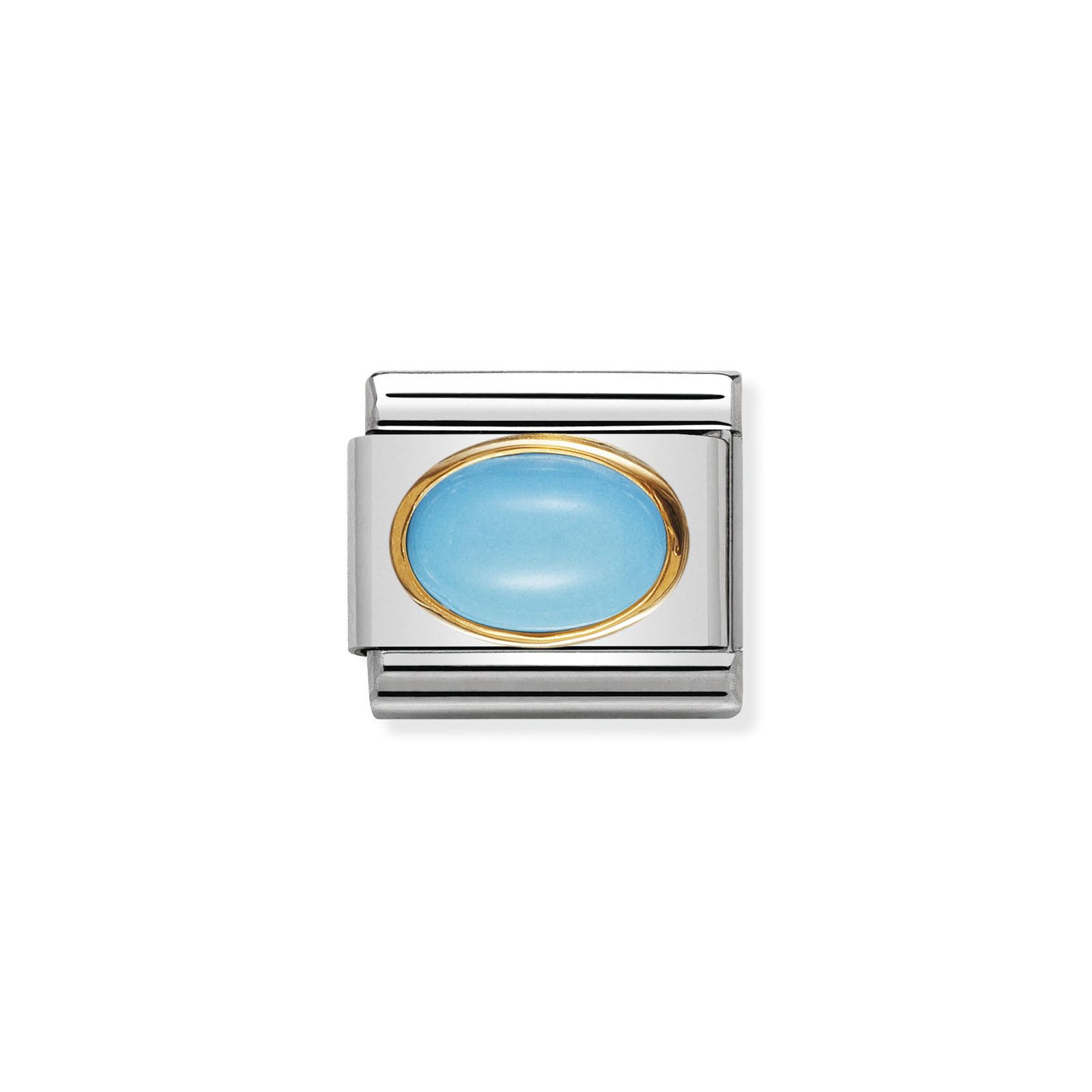 Nomination 030502/06 Classic Oval Hard Stones In Stainless Jewellery