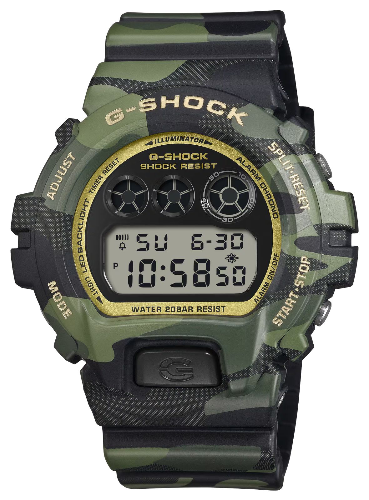 Casio DW-6900CMG-3ER G-Shock 6900 Bold Camo Series (50mm) Watch