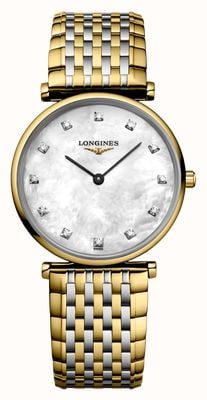 LONGINES La Grande Classique De Longines (29mm) Mother-of-Pearl Dial / Two-Tone Stainless Steel Bracelet L45122877