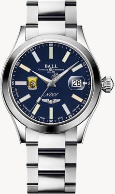 Ball Watch Company Engineer Master II Doolittle Raiders (40mm) Blue Dial Rainbow Markers / Stainless Steel Bracelet NM3000C-S1-BER