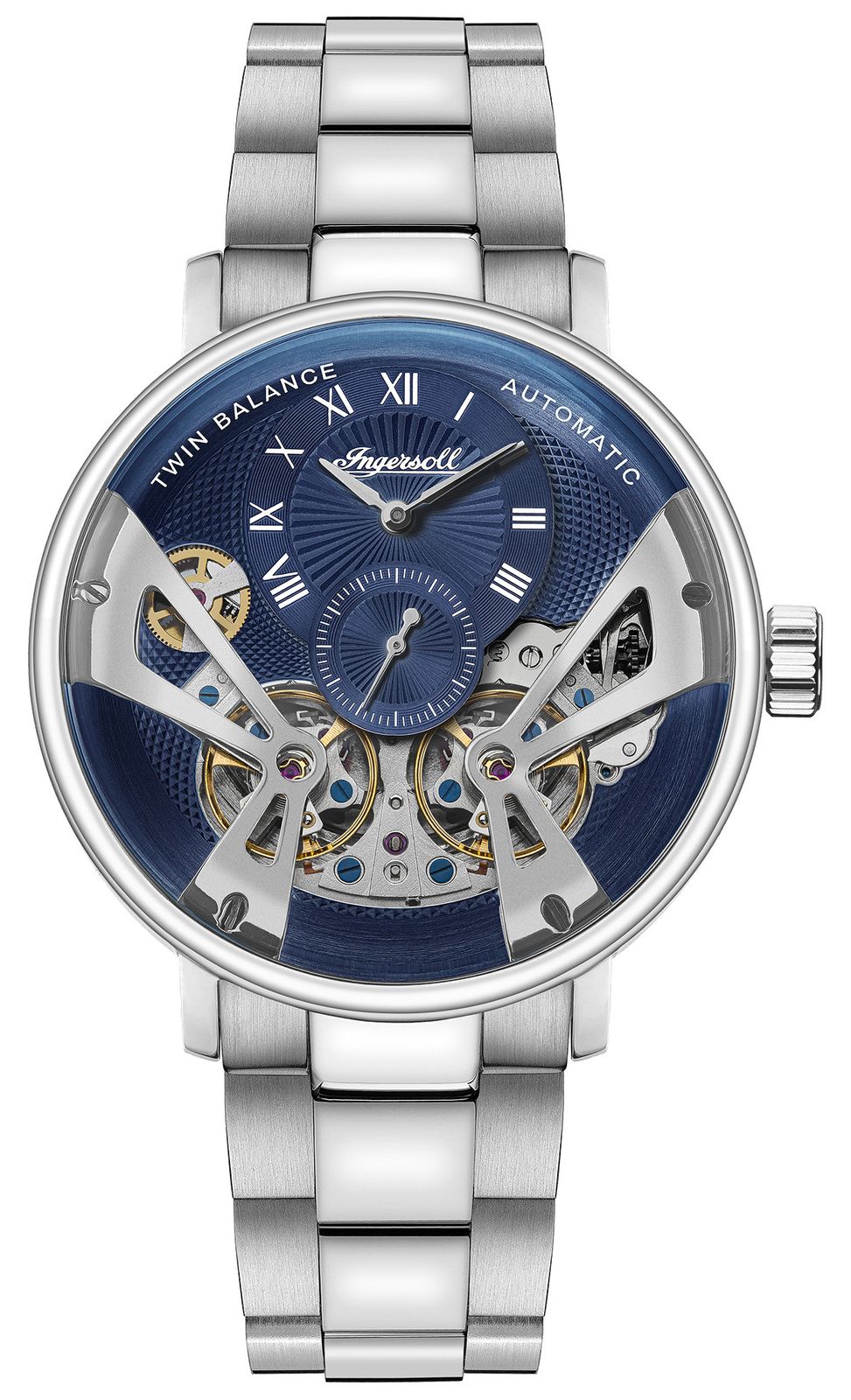 Ingersoll I13104 THE TENNESSEE Automatic (45mm) Blue Dial / Watch