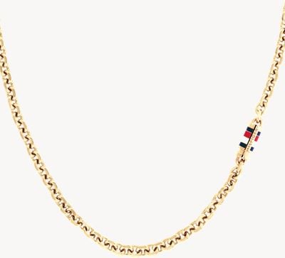 Tommy Hilfiger Men's Bruce Chain Necklace Gold 2790651