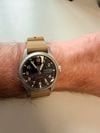 Customer picture of Seiko 5 Sports Field Khaki Nylon Strap Case 39.4mm SRPG35K1