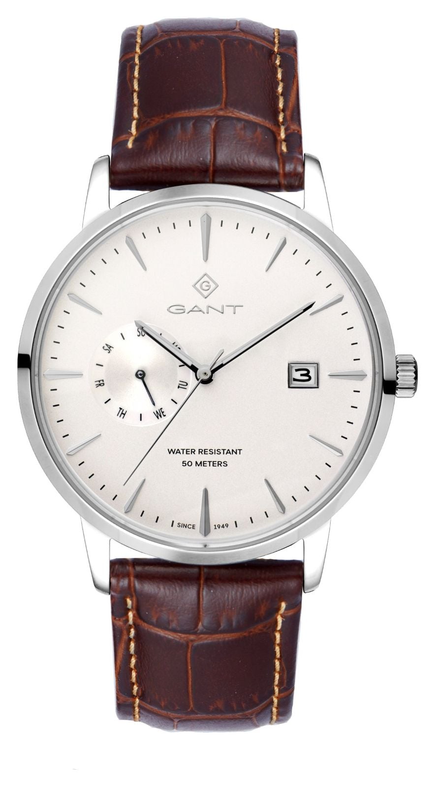 GANT G165002 EAST HILL (43mm) White Dial / Brown Leather Watch