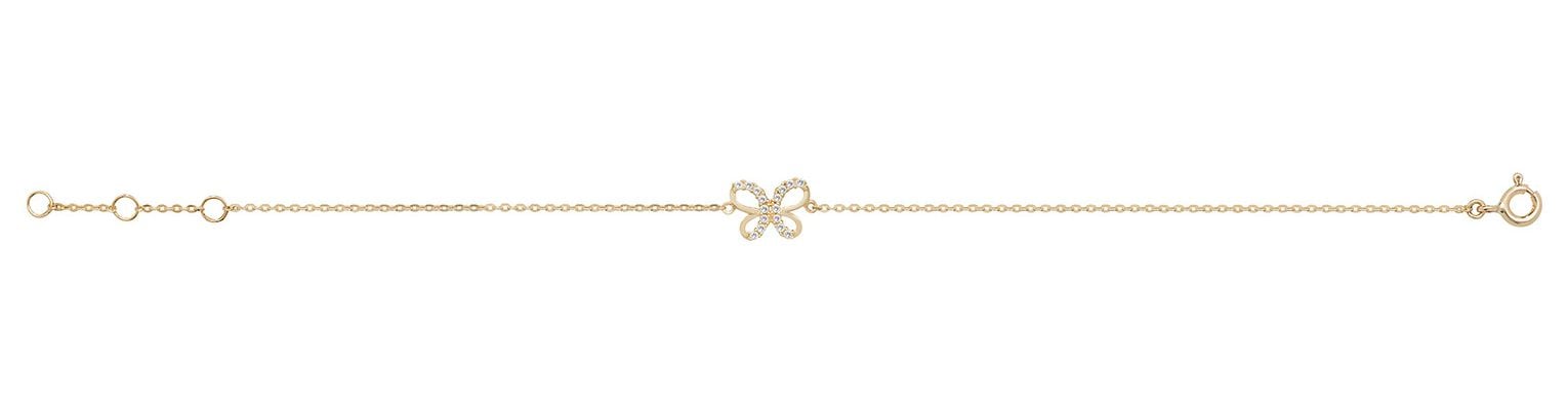 Treasure House BR607 Women's 9ct Yellow Gold 7.25 Inches Jewellery