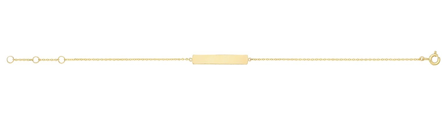 Treasure House BR656 Ladies 9ct Yellow Gold ID Chain Jewellery