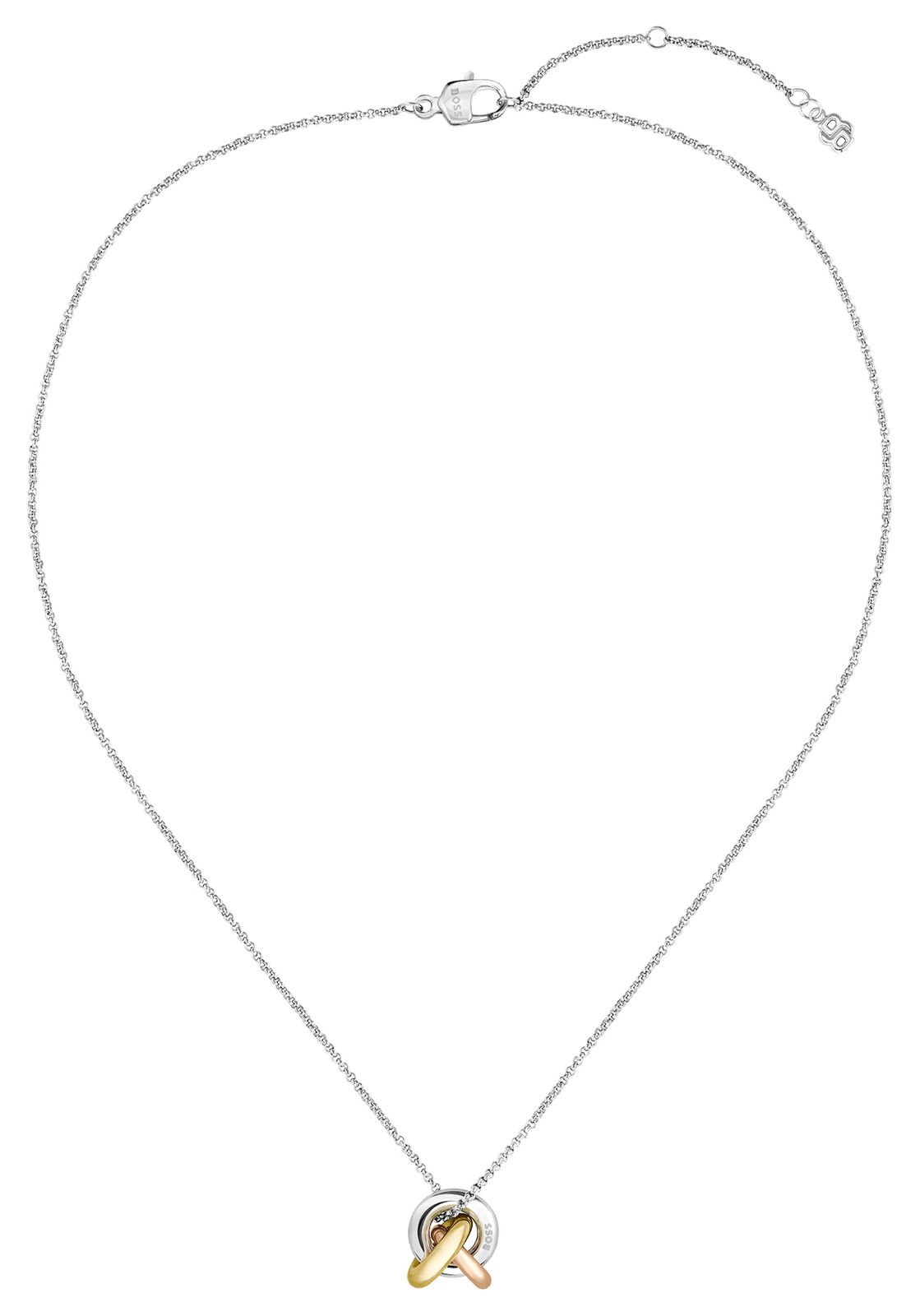BOSS Jewellery 1580771 Women's Harmonie Tri-Tone Love Knot