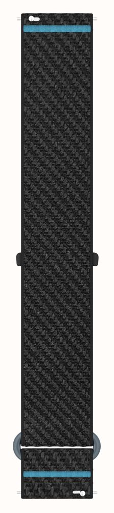 Garmin Quick Release Band (20mm) Black & Azure ComfortFit Fabric - Strap Only 010-13900-00 - alternate view 2