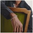 Thomas Sabo Thomas Sabo Rebel Steel Stainless Steel Box Chain Bracelet, 4.00 mm Thick, 18 cm A2250-S01-53-L18 - alternate view 4
