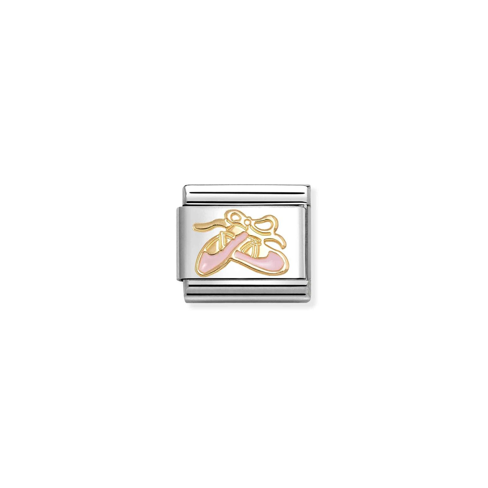 Nomination 030285/76 Classic Dance Shoes Pink Enamel Charm Jewellery