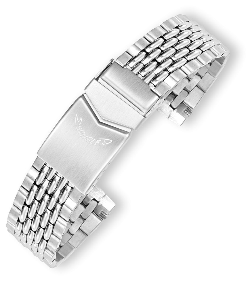 Squale CINSSBOR18 Super-Squale Brushed Stainless Steel Watch