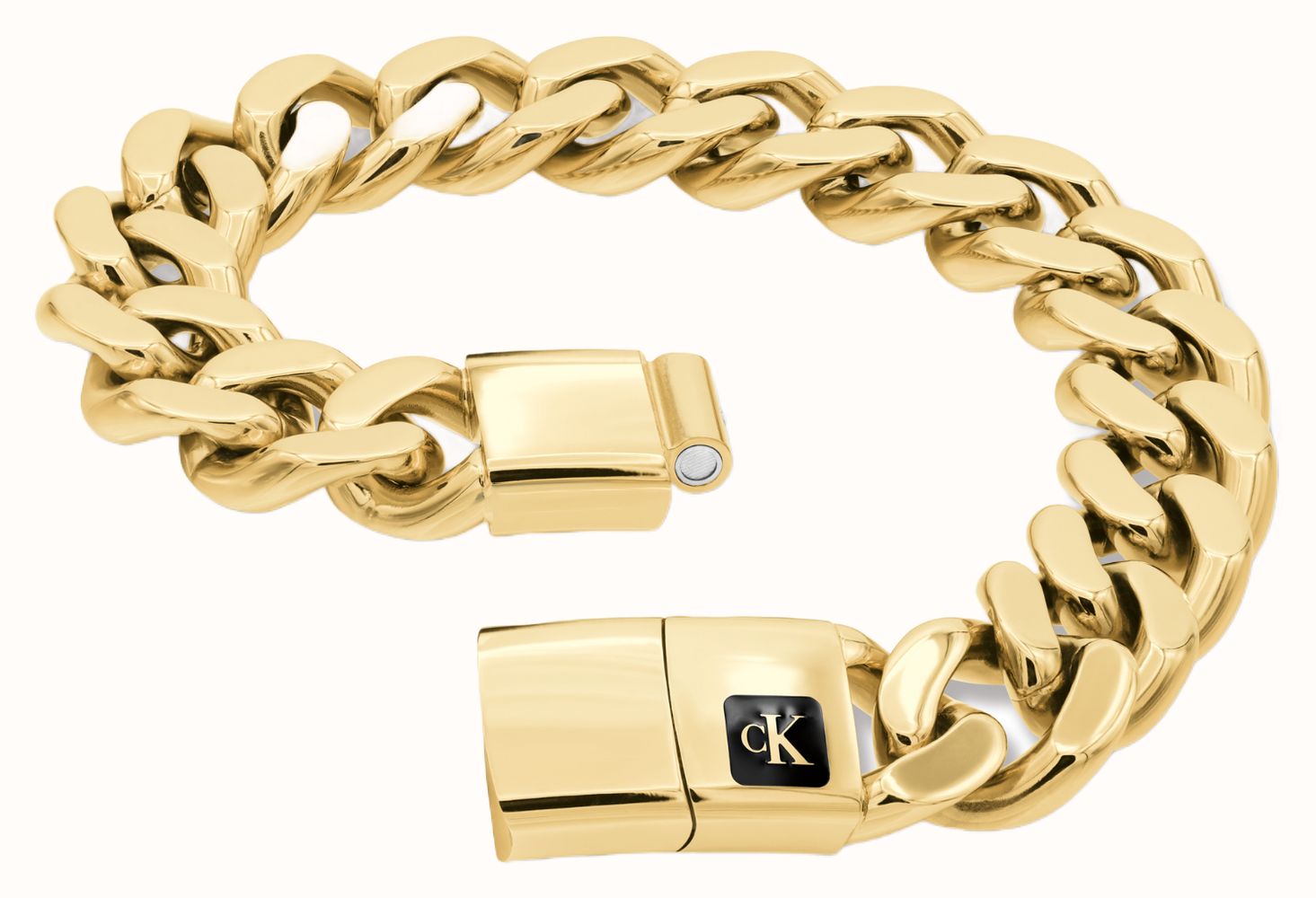 Calvin Klein COMMAND Gold-Tone Chunky Bracelet 35100102 - alternate view 2