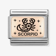 Nomination Classic Scorpio Rose Gold Charm 430112/08