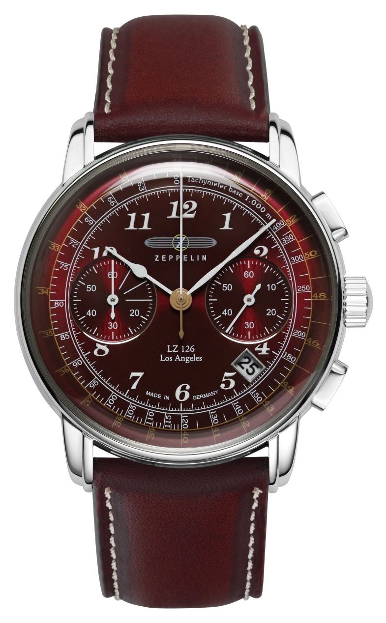Zeppelin 7614-6 LZ 126 Los Angeles Quartz Chronograph (42mm Watch