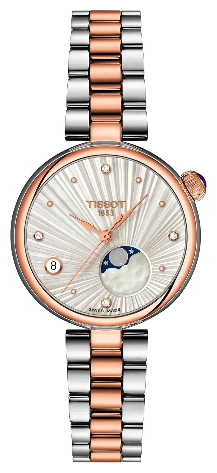 Tissot T1522232203600 Desir Moonphase Quartz (29.6mm) Mother Watch