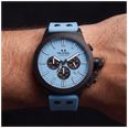 TW Steel Canteen Quartz Chronograph (45mm) Light Blue Dial / Light Blue Silicone Strap Watch CS129 - alternate view 4