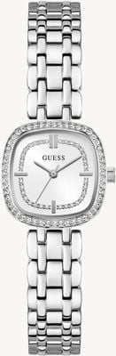 Guess HAZEL Three-Hand Quartz (25mm) Silver Dial / Stainless Steel Bracelet GW1018L1