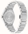 Versace V LEO AURIA (39mm) Blue Gradient Dial / Stainless Steel Bracelet VE5Y00126 - alternate view 3