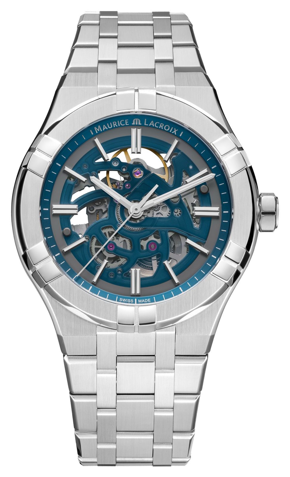Maurice Lacroix AI6008-SS002-031-1 Aikon Automatic Skeleton Watch