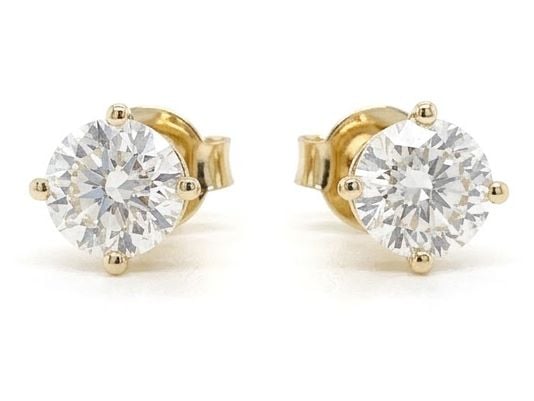 James Moore & Co LG2ER9Y 9ct Yellow Gold 1.50ct Lab Grown Jewellery