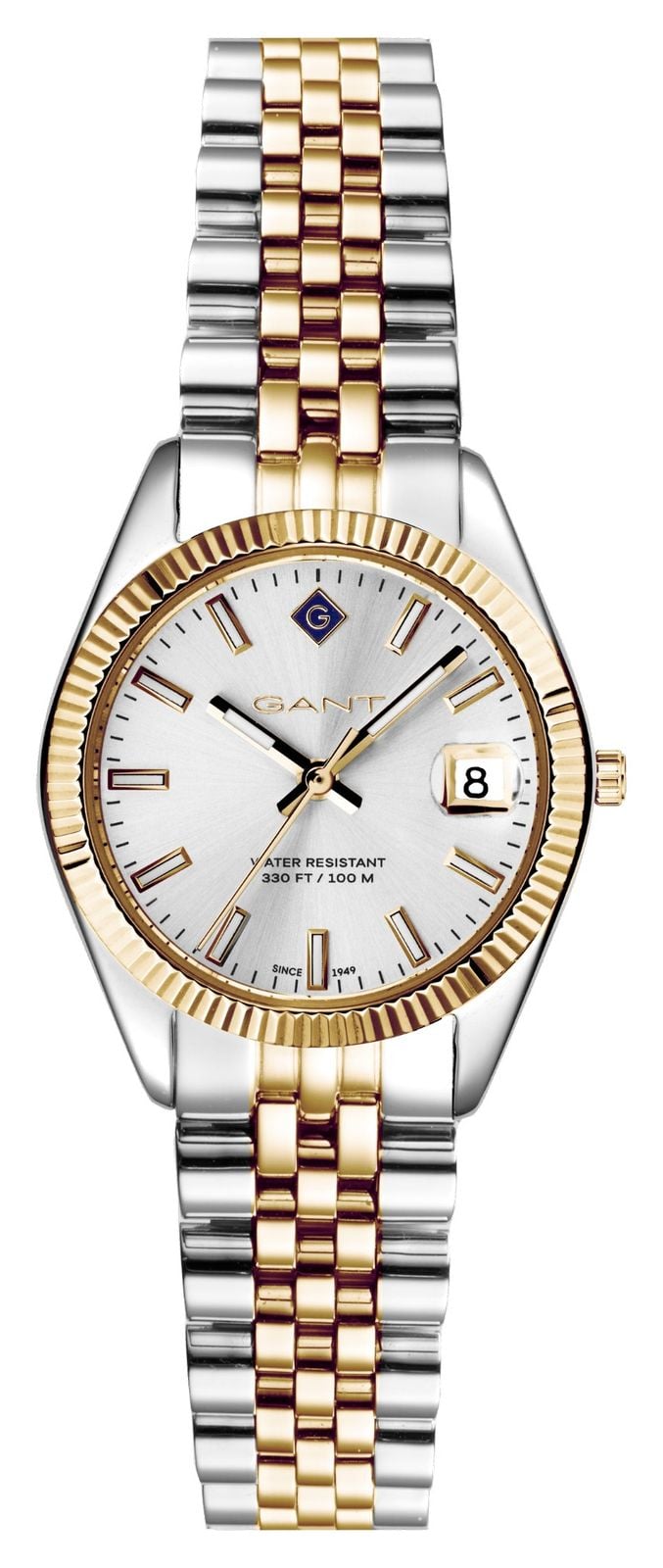 GANT G181002 SUSSEX MINI (28mm) Silver Dial / Two-Tone PVD Watch