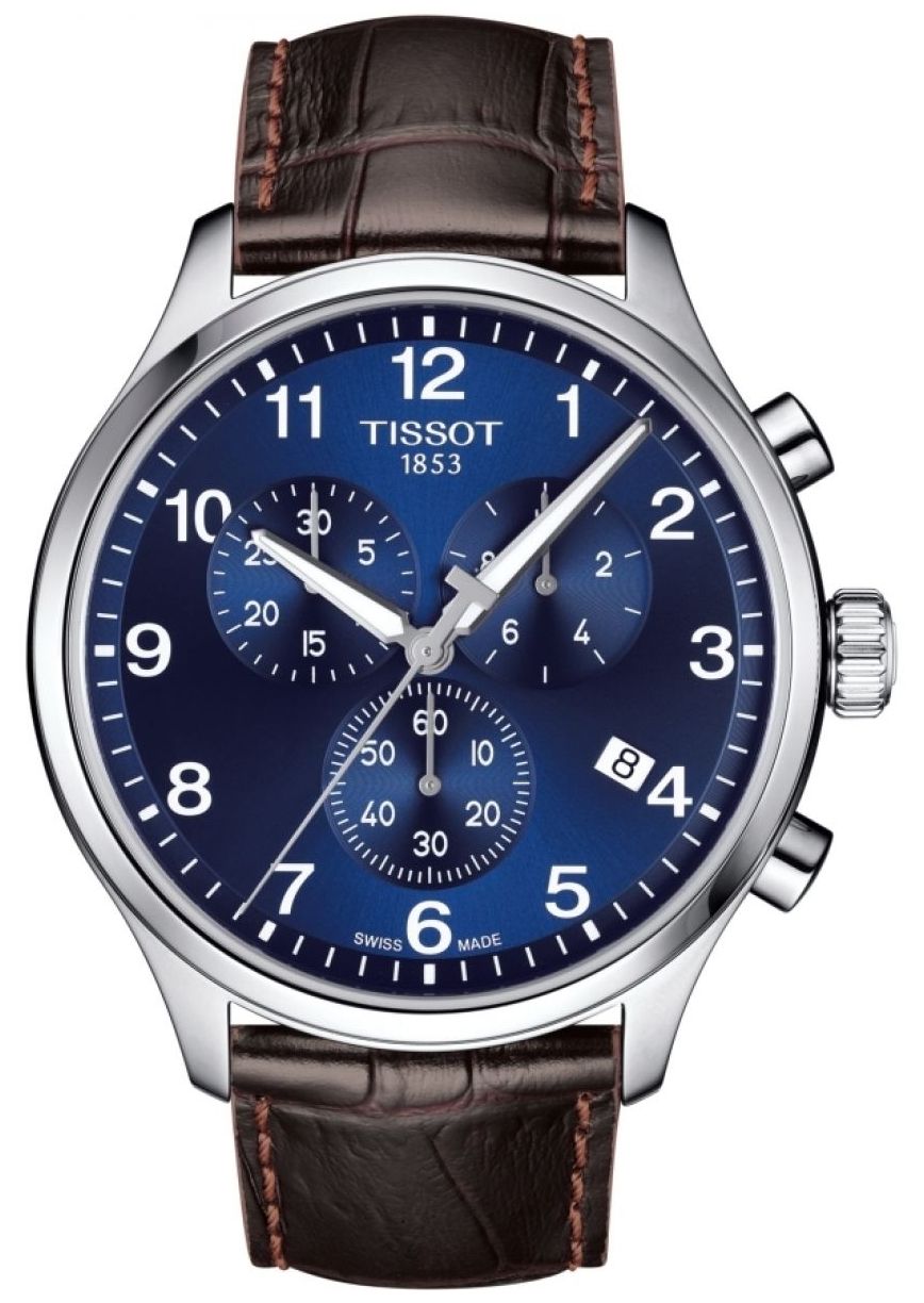 Tissot T1166171604700 Men’s T-sport XL Chronograph Blue Dial Watch