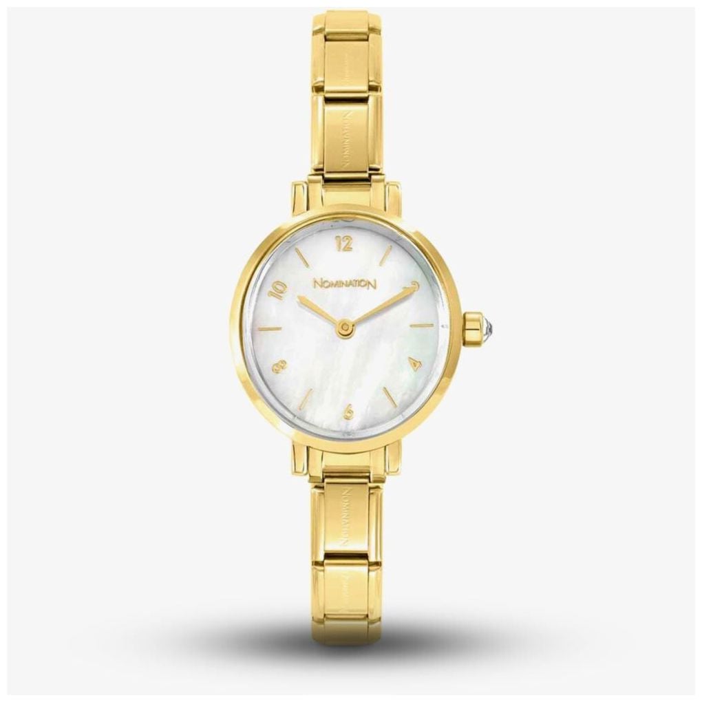 Nomination 076041/008 Classic Time Paris Gold PVD Plated Jewellery