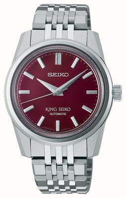 Seiko King Seiko ‘Garyu-Bai’ KSK (37mm) Red Dial / Stainless Steel Bracelet SPB287J1