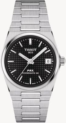 Tissot PRX Powermatic 80 (35mm) Black Dial / Stainless Steel T1372071105100
