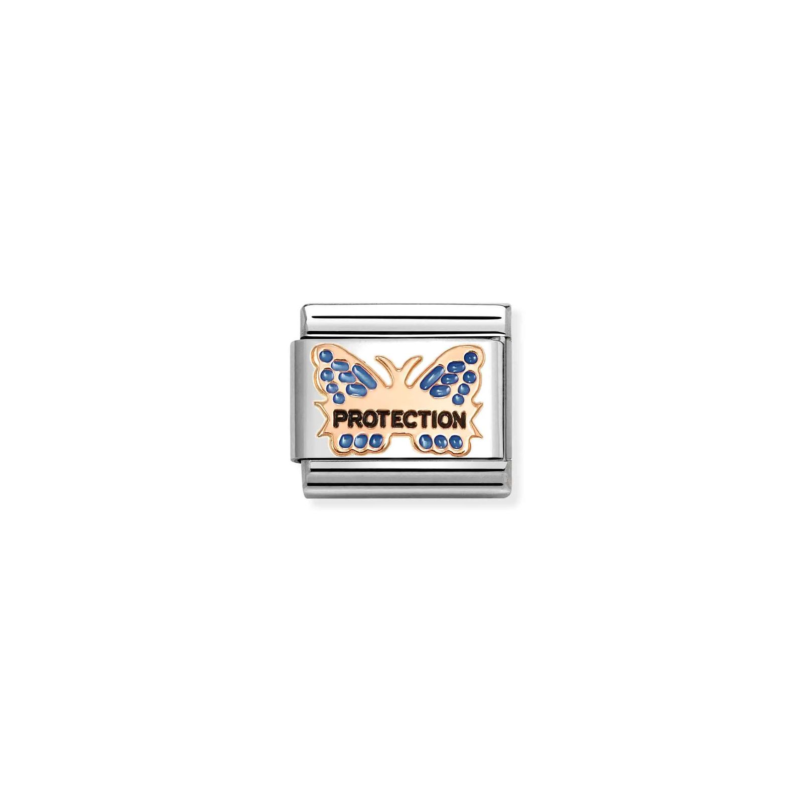 Nomination 430202/51 Classic Protection Butterfly 9ct Rose Jewellery