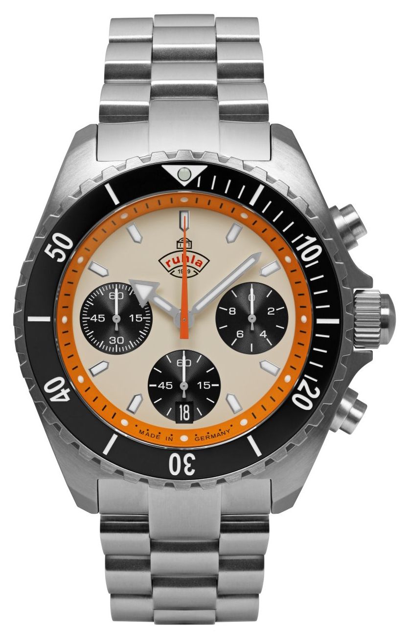 RUHLA 4970M1 Glasbach Cup Hill Climb Quartz Chrono (43mm) Watch