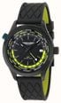 Aston Martin GRZ Icon Quartz Racing Zone GMT (41mm) Black Dial / Black Silicone Strap MTIZ1F501 - alternate view 2