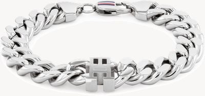 Tommy Hilfiger Men's TH85 Chain Bracelet Silver 2790664